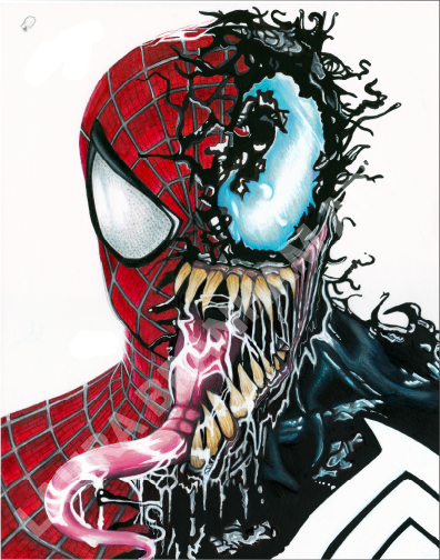 Spiderman / Venom - Original