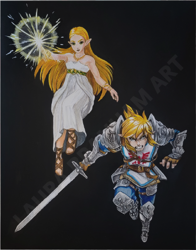 Zelda & Link - Original